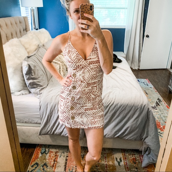 Aztec red and cream mini - Picture 2 of 3